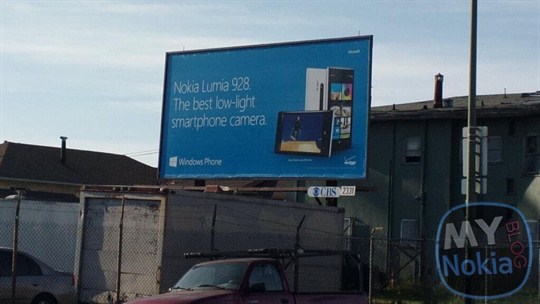 Nokia Lumia 928 Billboard